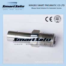 Stainless Steel Straight Male Weld Connector/Fitting